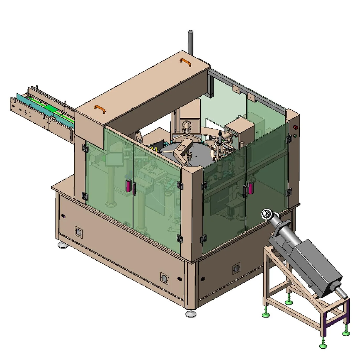 Smartpack liquid filler rotary packing machine