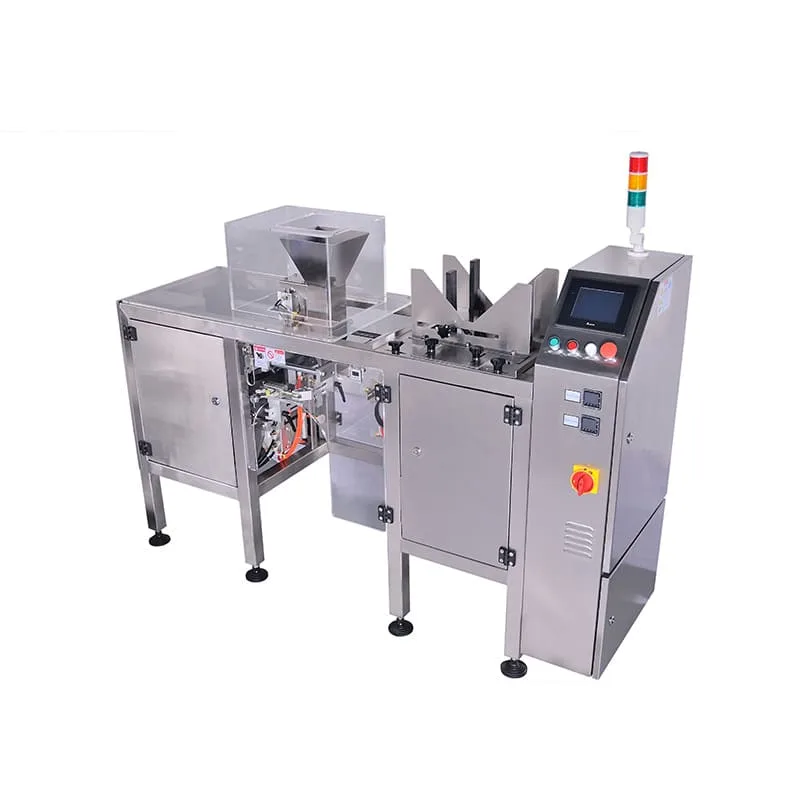 single station pouch packing machine