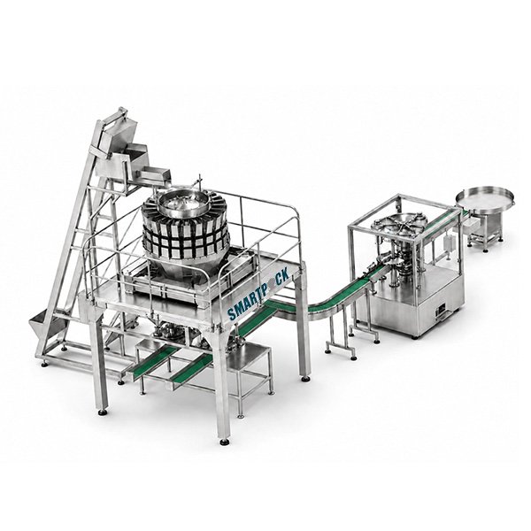 high speed wet pet food tin can packing line